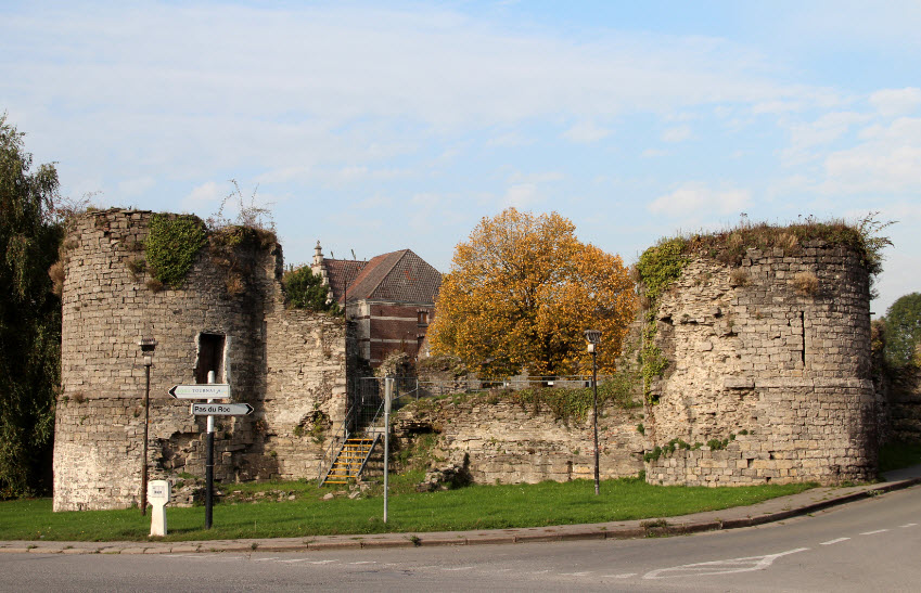 Medieval Castle of Vaulx, Belgium